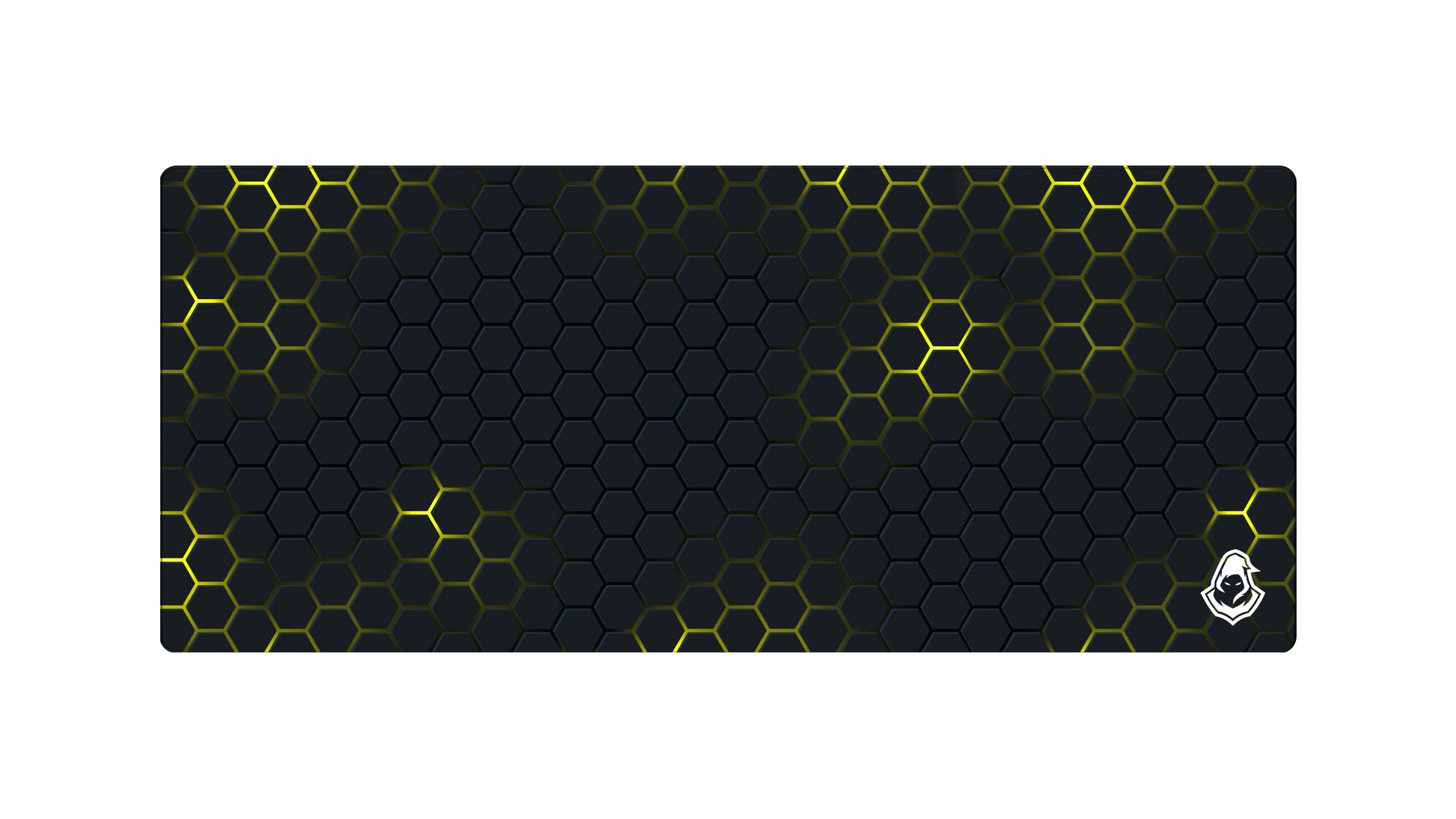 Honeycomb Gold Mouse Pad - Phantom Mousepads