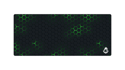 Honeycomb Green Mouse Pad - Phantom Mousepads